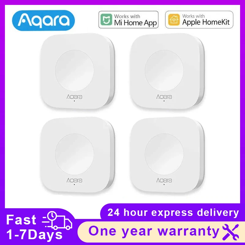 Smart Home Hub Xiaomi - Aqara-Mini interruptor inalámbrico con Sensor de