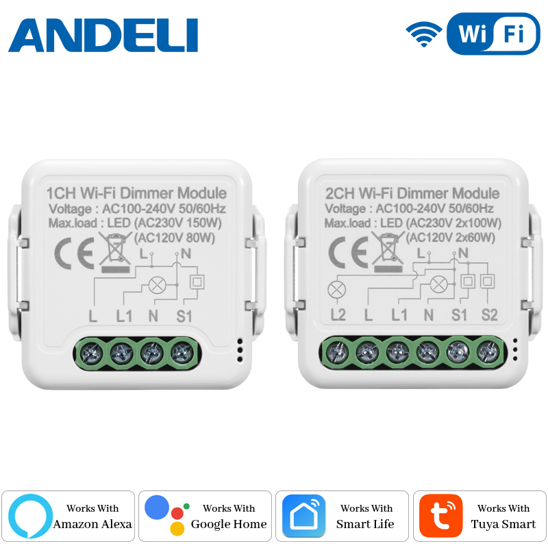 Smart Home Diy - Módulo de Interruptor Inteligente WiFi DIY,