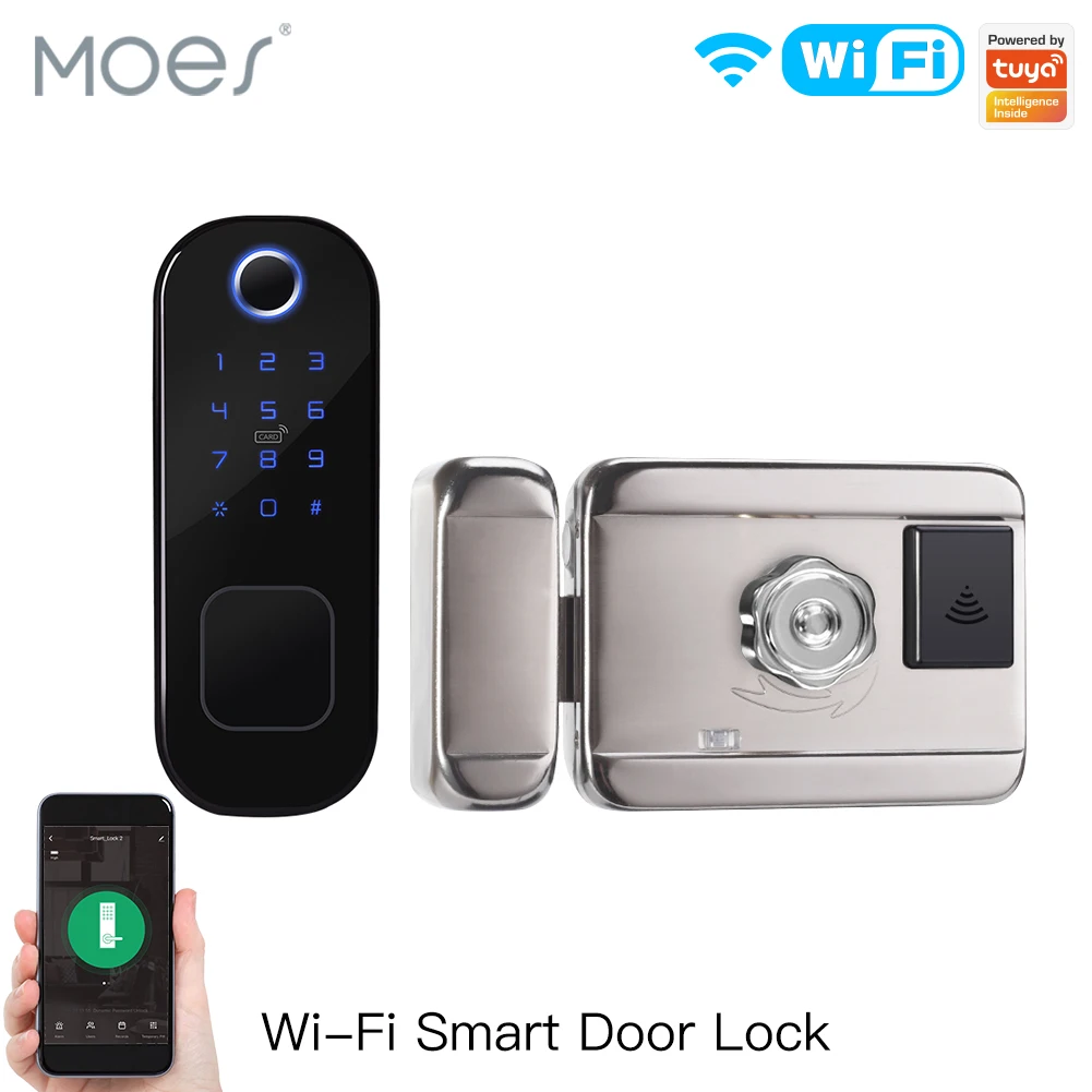 Smart Home Lock - MOES-cerradura inteligente con huella dactilar para