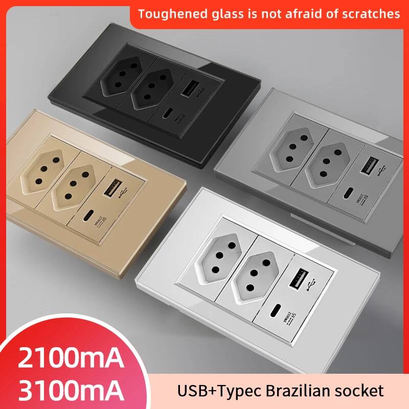 Smart Home Or Smart Home - Enchufe de Pared Doble USB Estándar