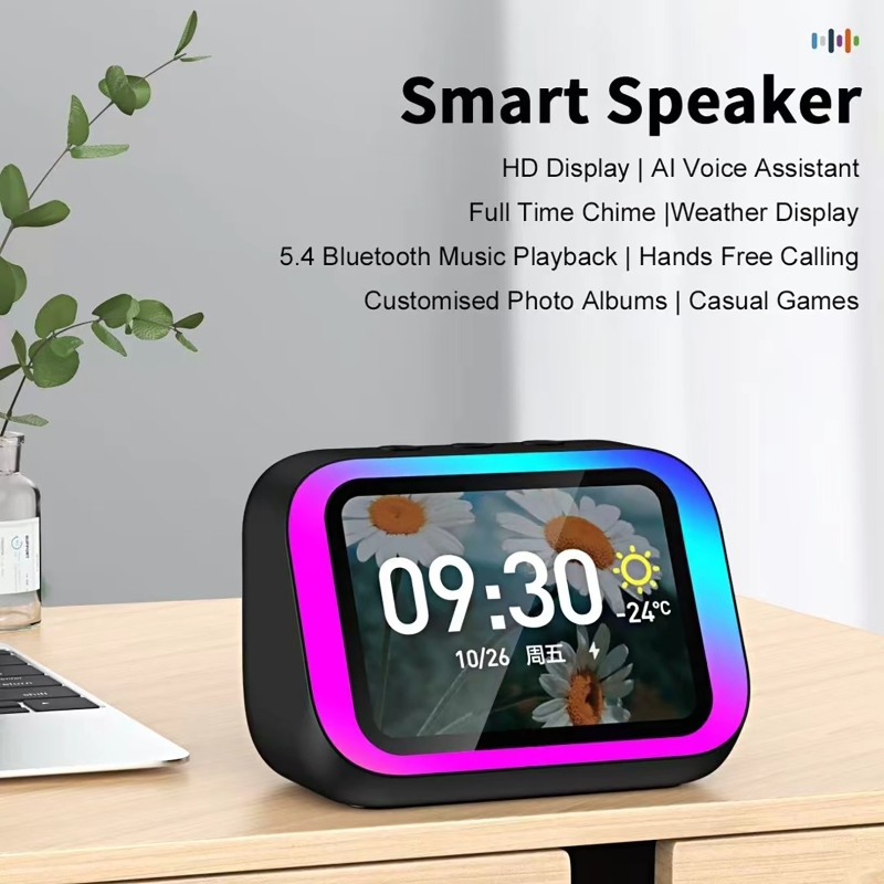 Smart Home Monitoring - Altavoz Bluetooth con Asistente de Voz