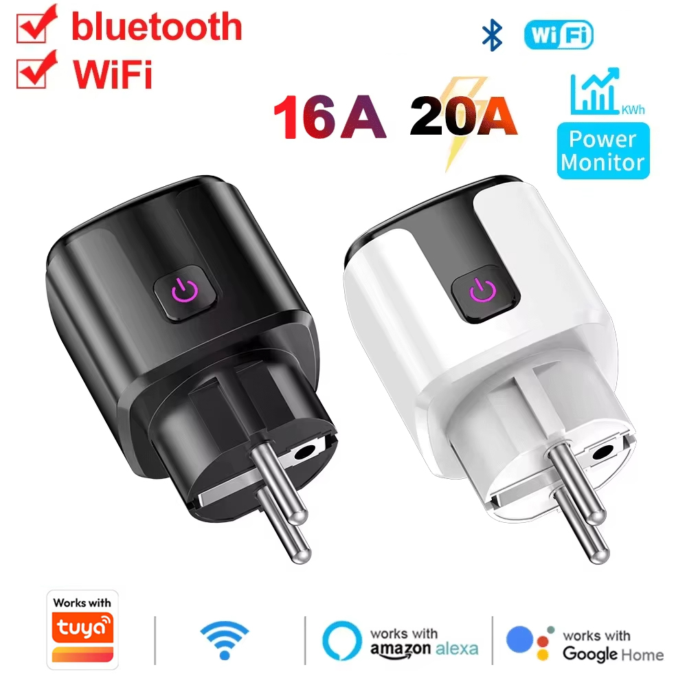 Smart Outdoor Plug - Enchufe Inteligente WiFi 20A UE con