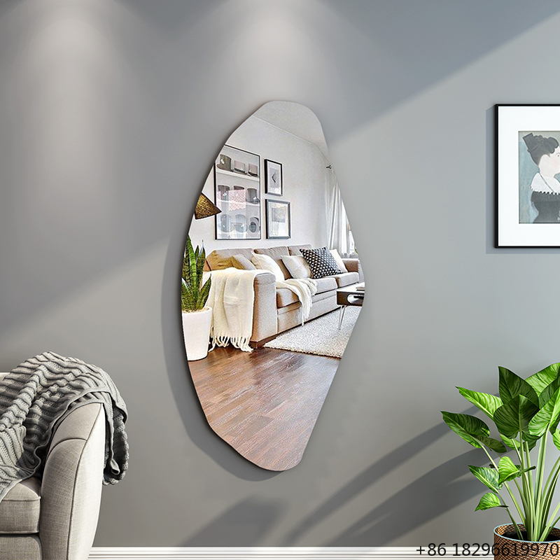 Smart Home Uses - Espejo de Pared Delgado sin Marco,