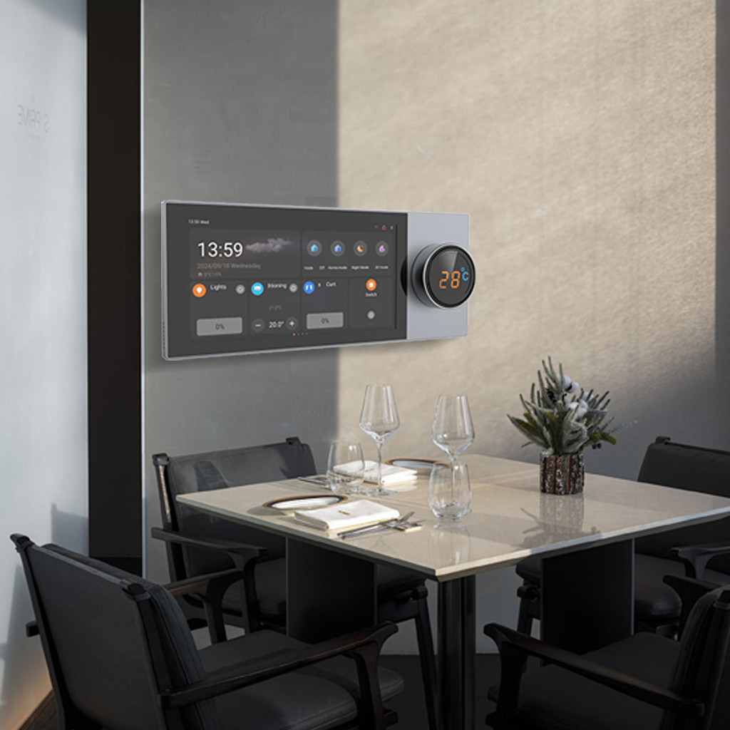 Smart Home Knx System - Panel de Control Táctil Multifuncional de
