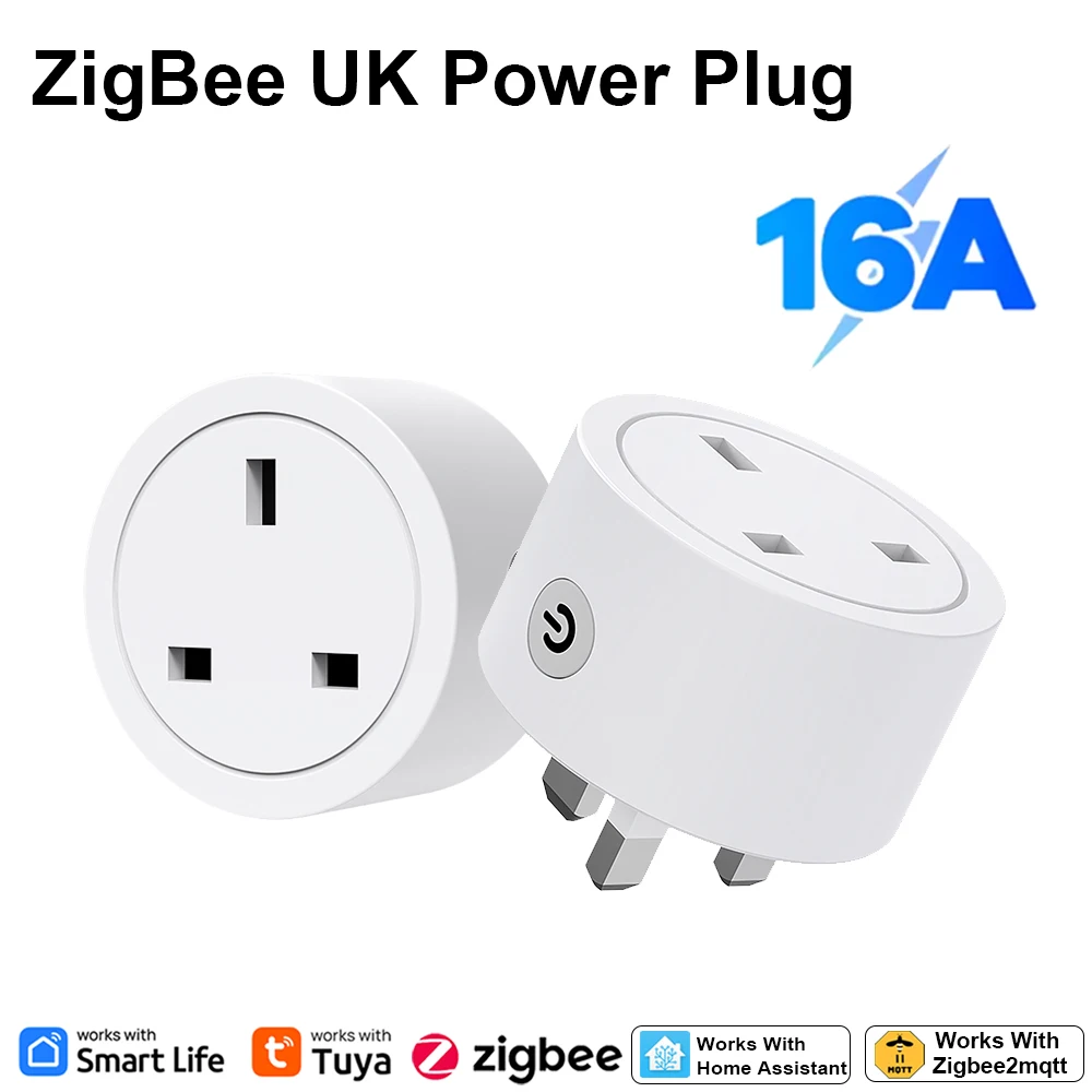 Smart Home Monitoring - Enchufe Inteligente Zigbee de 16A para