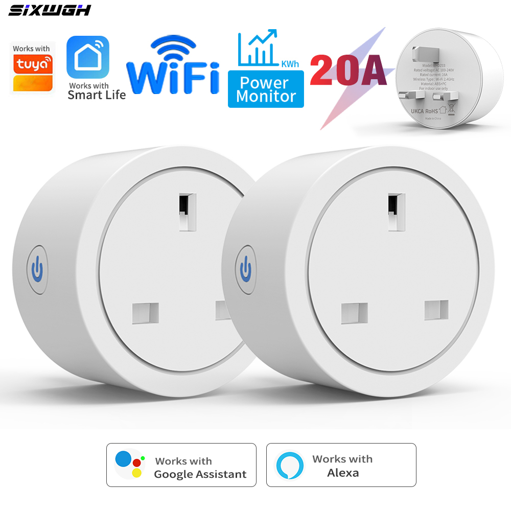 Smart Outdoor Plug - Enchufe Inteligente WiFi Tuya de 20A