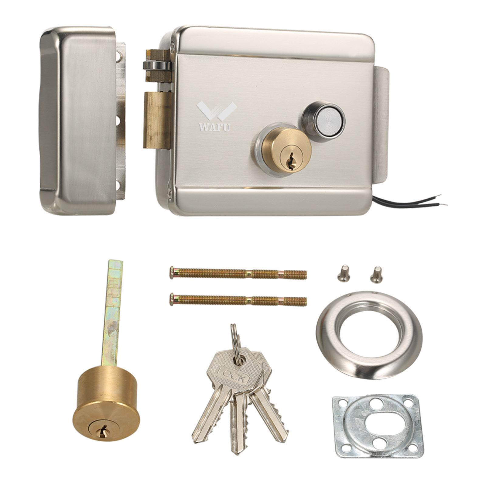 Smart Home Lock - WAFU-cerradura de puerta eléctrica inteligente, cerrojo