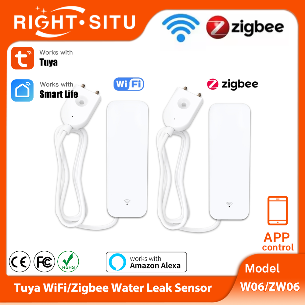 Smart Home Network - Tuya WiFi Zigbee Sensor de agua
