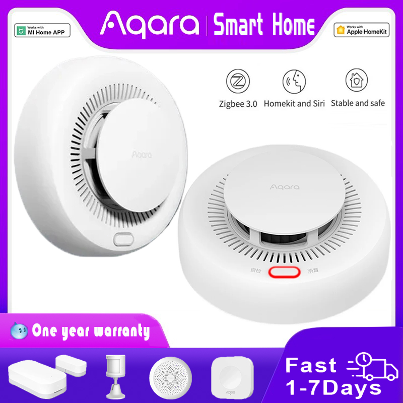 Smart Home Future - Nuevo Detector de humo Aqara Zigbee,