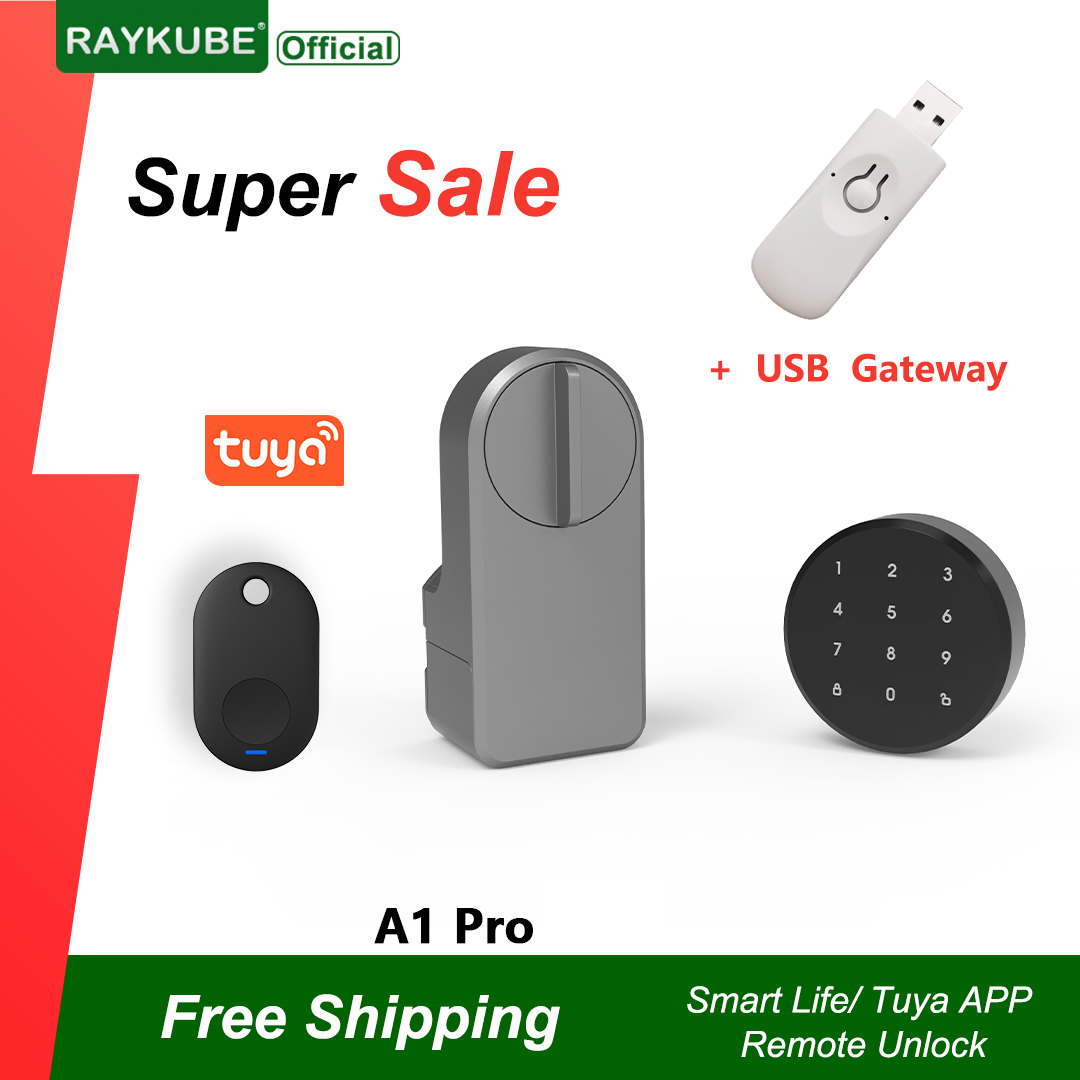 Smart Home Lock - RAYKUBE A1 Pro Tuya BEL juego