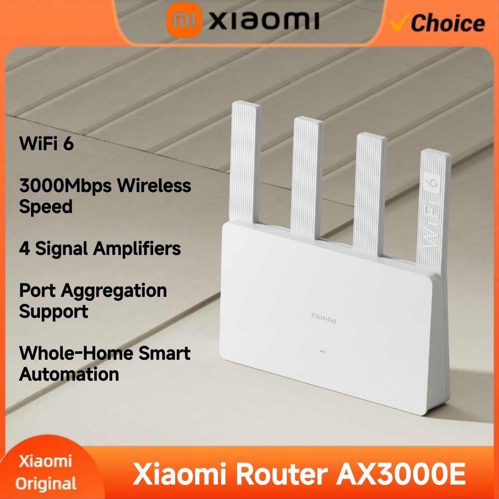 Smart Home Future - Router WiFi 6 Xiaomi AX3000E, Velocidad