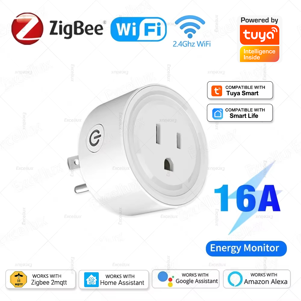 Smart Home Or Smart Home - Tuya WiFi o Zigbee enchufe inteligente