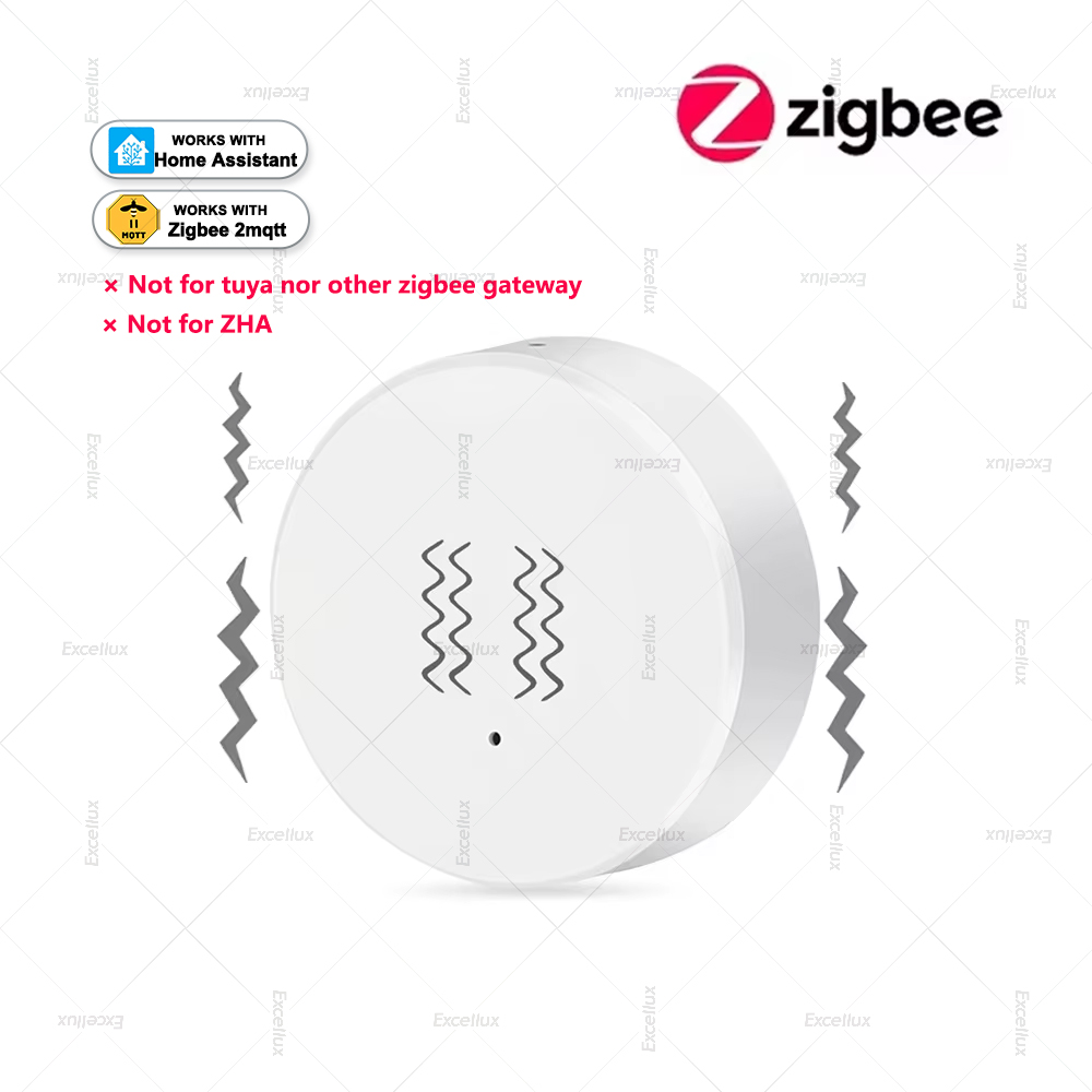 Smart Home Setup - Sensor de vibración inteligente Zigbee 3,0,