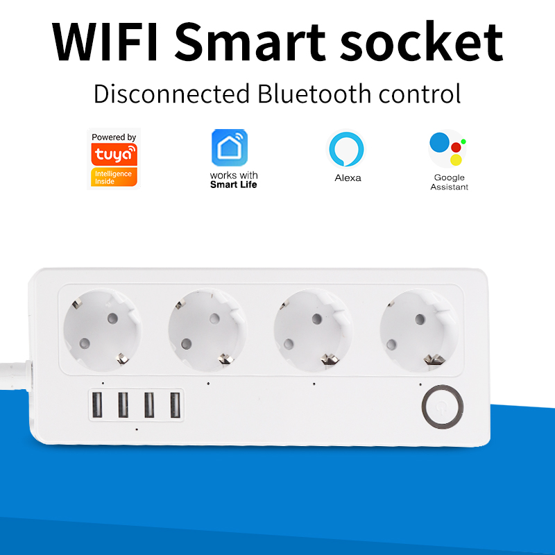 Smart Home Or Smart Home - SIXWGH Tuya Cable de extensión inteligente