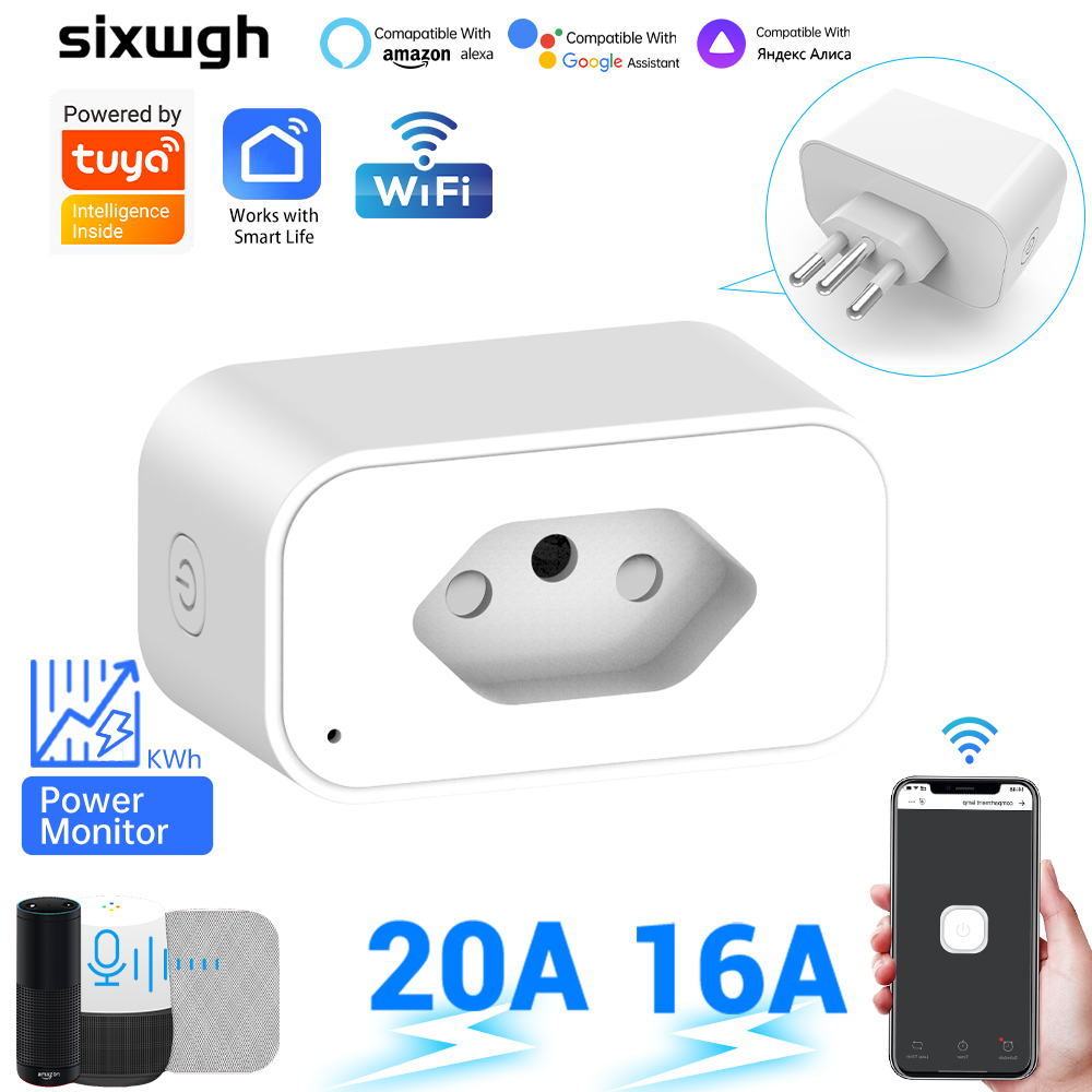 Smart Outdoor Plug - Enchufe Inteligente WiFi Tuya, Tipo N