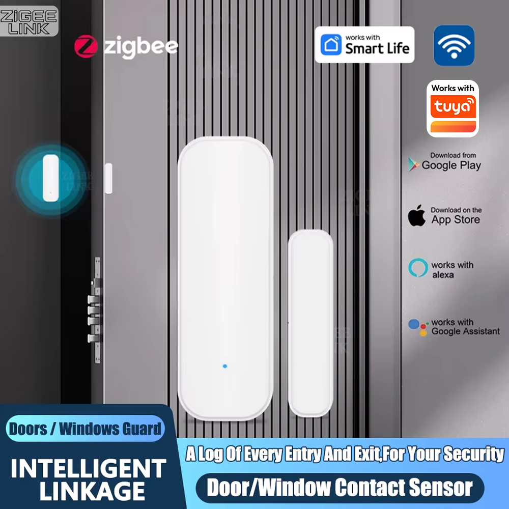 Wireless Door Sensor - Sensor de puerta y ventana ZigBee,