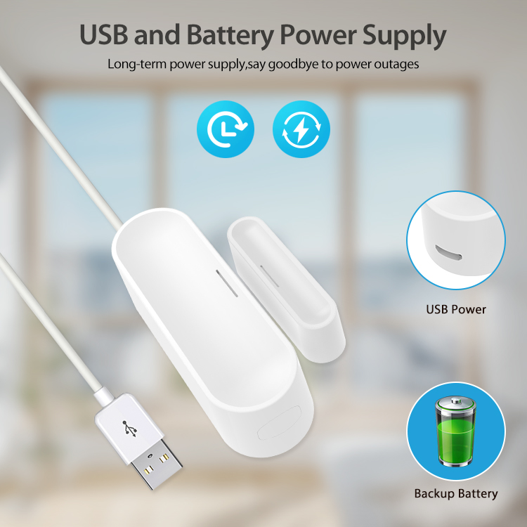 Smart Home Or Smart Home - Sensor Inteligente Tuya para Puerta y