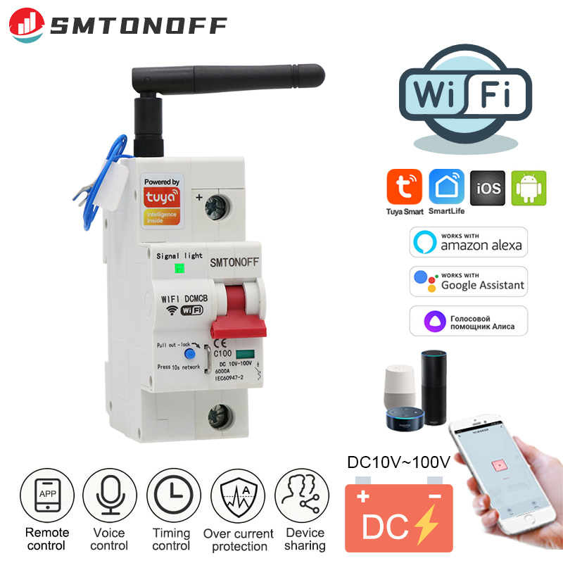 Smart Home Diy - Interruptor de Circuito Inteligente WiFi DC