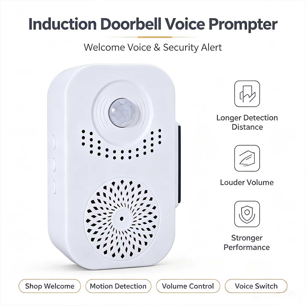 Wireless Door Sensor - Dispositivo de Alarma Inalámbrico de Protección