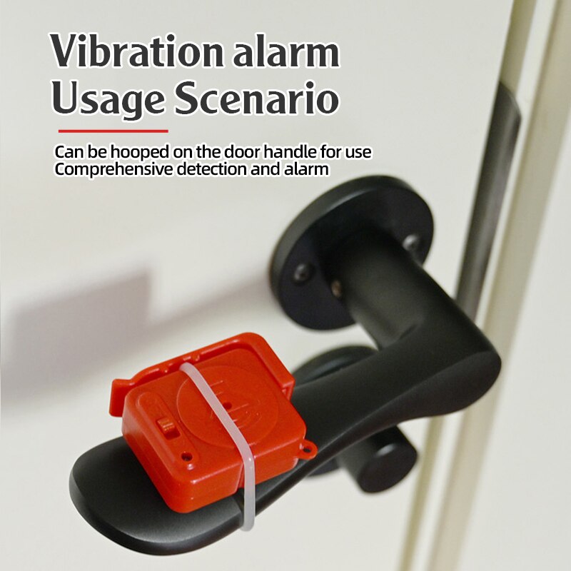Wireless Door Sensor - Sensores de Alarma de Vibración Inalámbricos