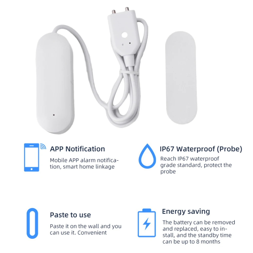 Sensor de Fugas de Agua, Monit - Smart Home Laundry reseña y precio