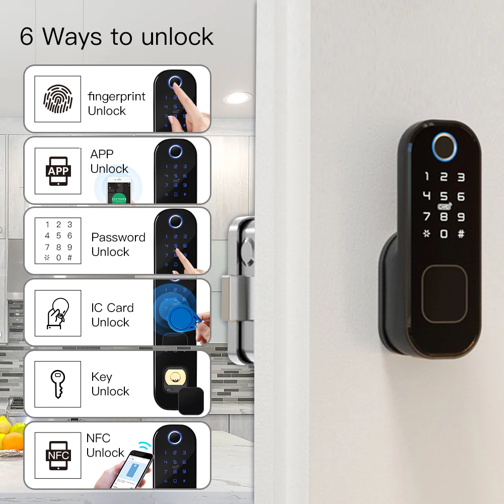 MOES-cerradura inteligente con - Smart Home Lock reseña y precio