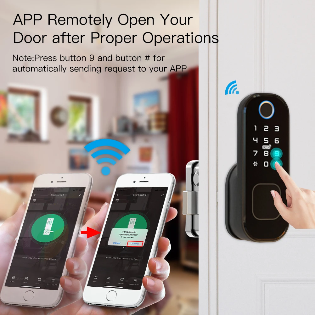 MOES-cerradura inteligente con - Smart Home Lock reseña y precio