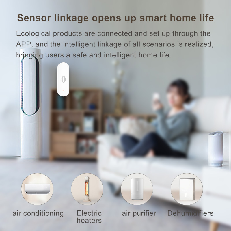Sensor de vibración WiFi Tuya, - Smart Home Setup reseña y precio
