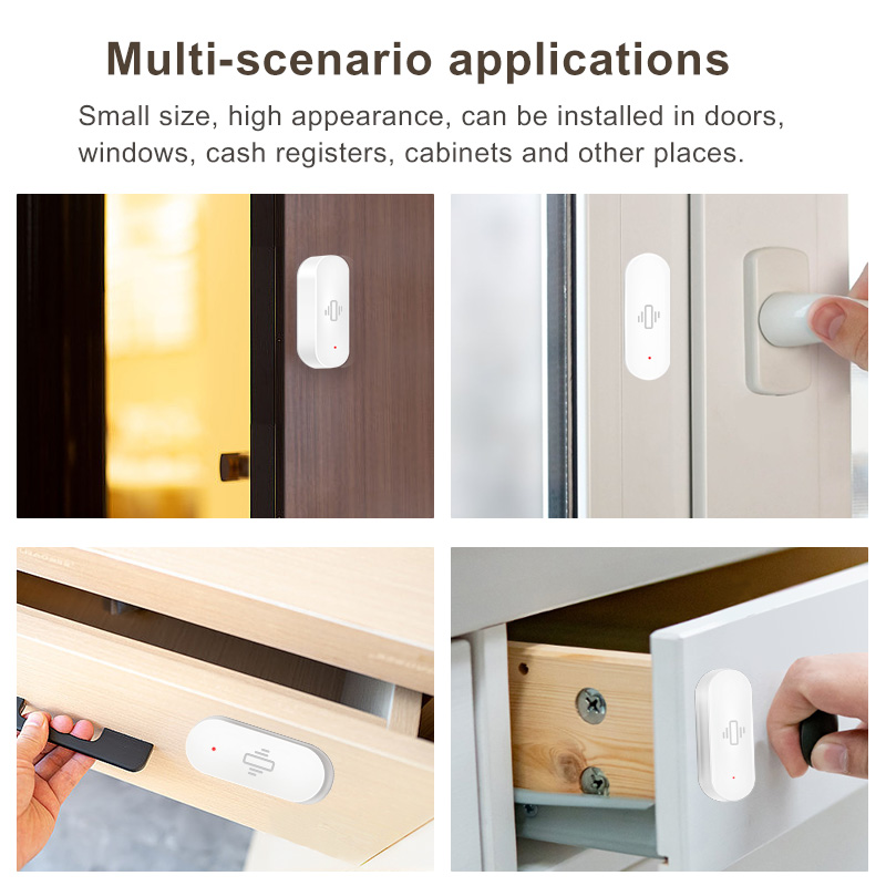 Sensor de vibración WiFi Tuya, - Smart Home Setup reseña y precio
