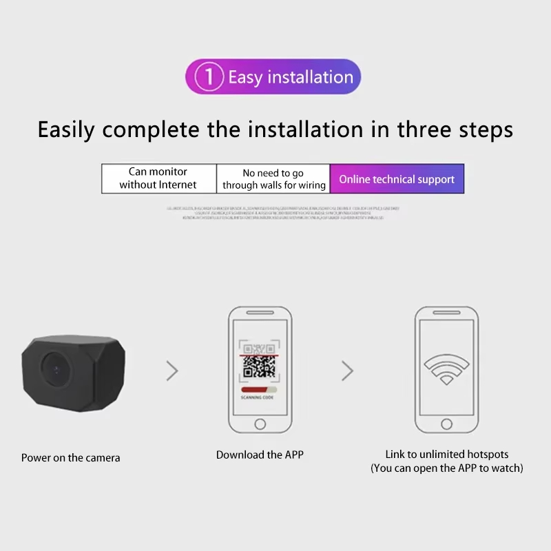 Cámara de seguridad WiFi 4K HD - Smart Home Monitoring reseña y precio