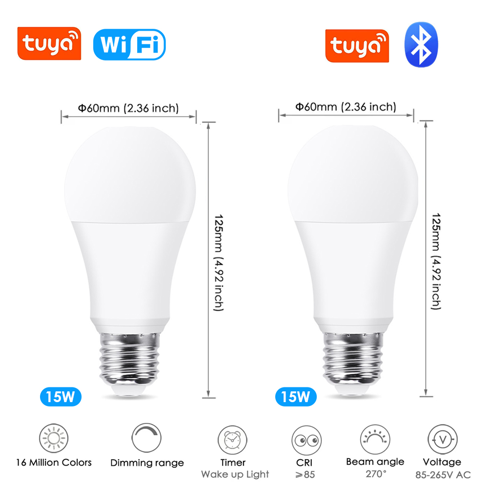 Bombilla inteligente Tuya Wifi - Smart Home Yellow reseña y precio