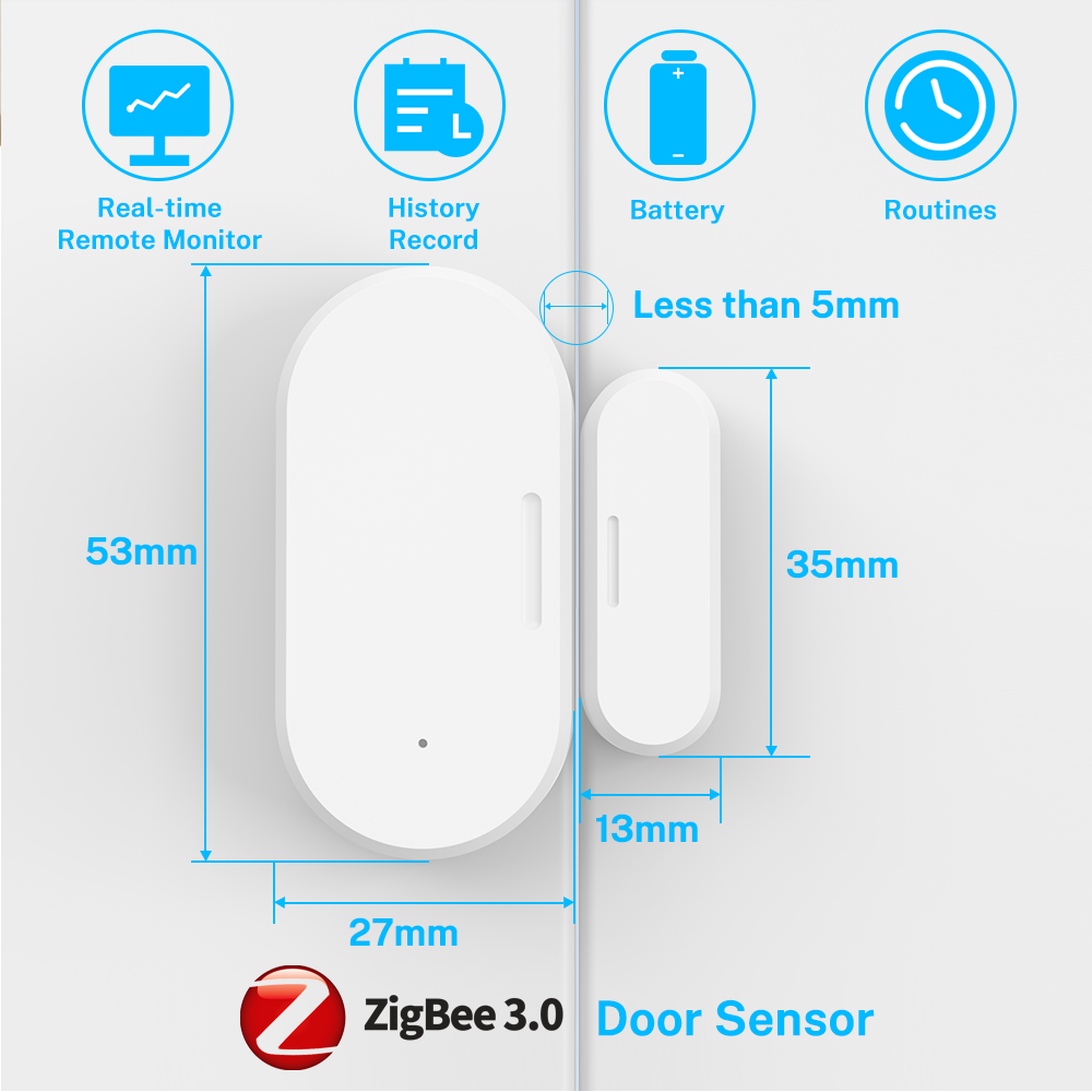 Sensor de Puerta y Ventana Zig - Wireless Door Sensor reseña y precio