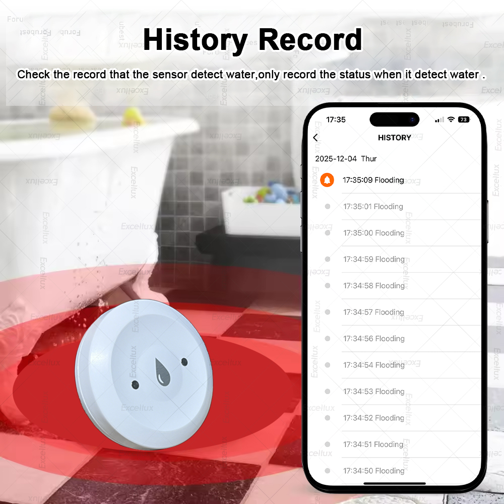 Zigbee-Detector de agua, Senso - Smart Home Setup reseña y precio