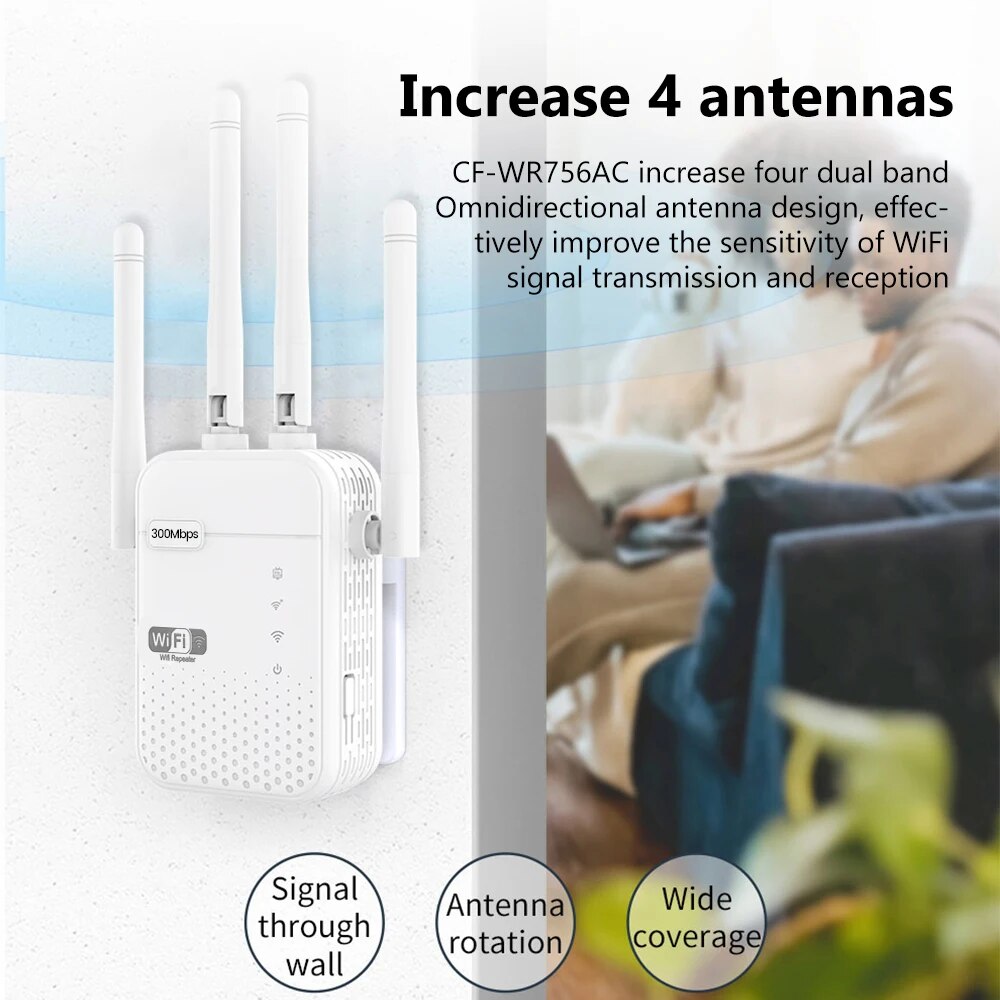 Repetidor WiFi inalámbrico de  - Smart Home Router reseña y precio