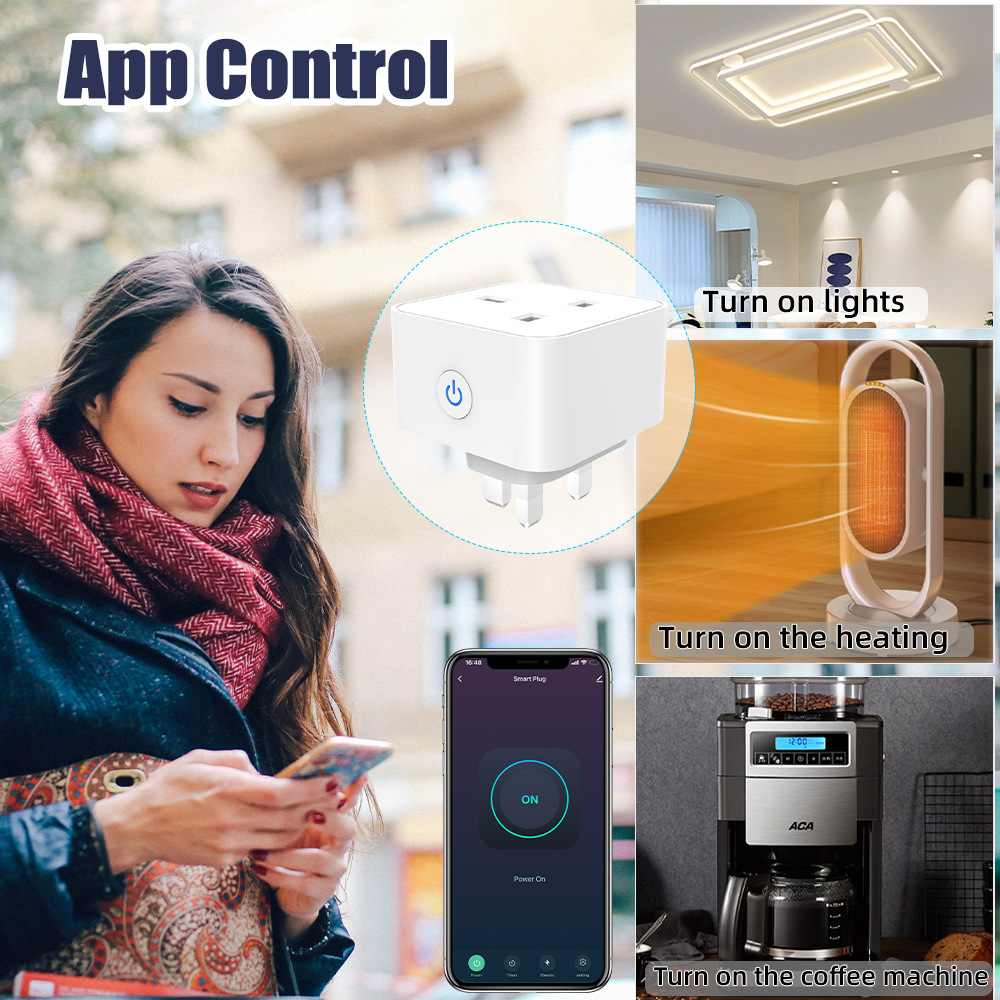 Enchufe Inteligente Tuya 16A/2 - Smart Home Or Smart Home reseña y precio