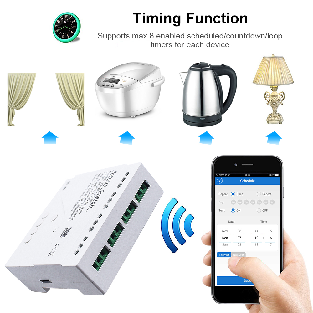 Interruptor de luz inteligente - Smart Home Diy reseña y precio