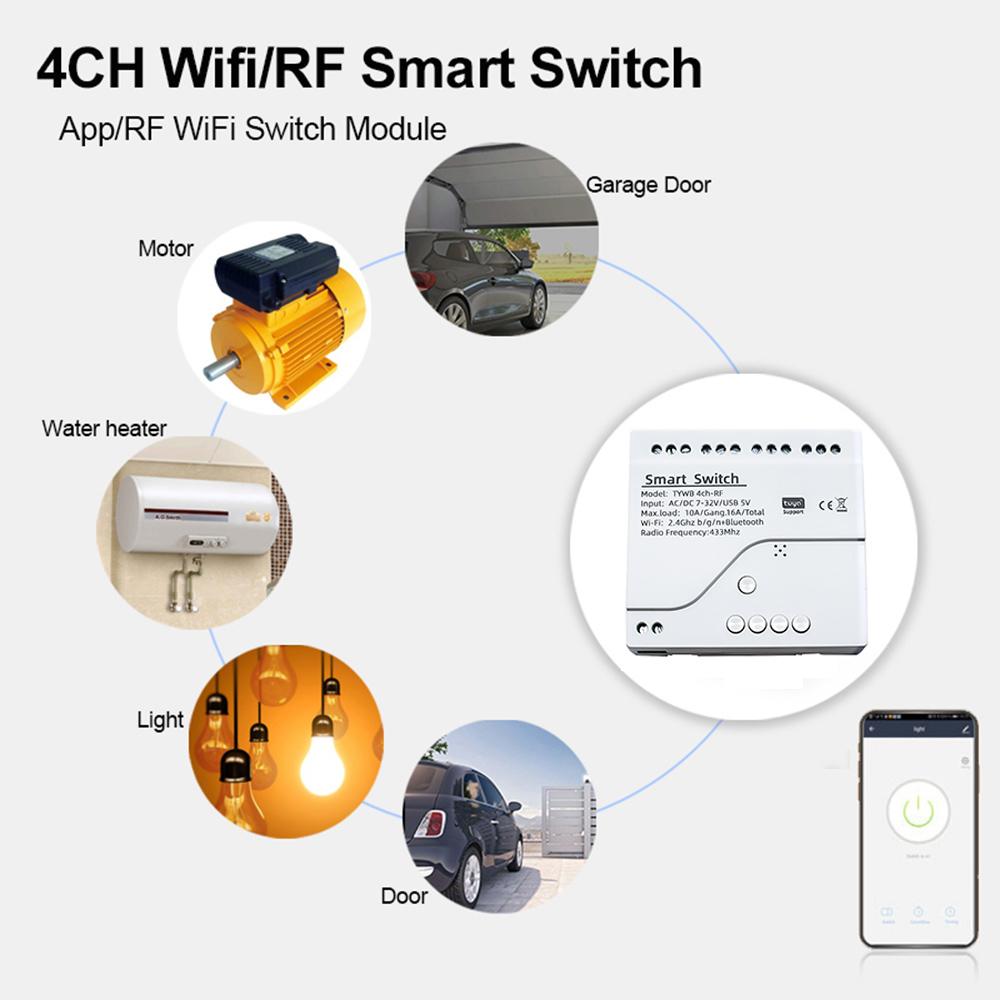 Interruptor de luz inteligente - Smart Home Diy reseña y precio