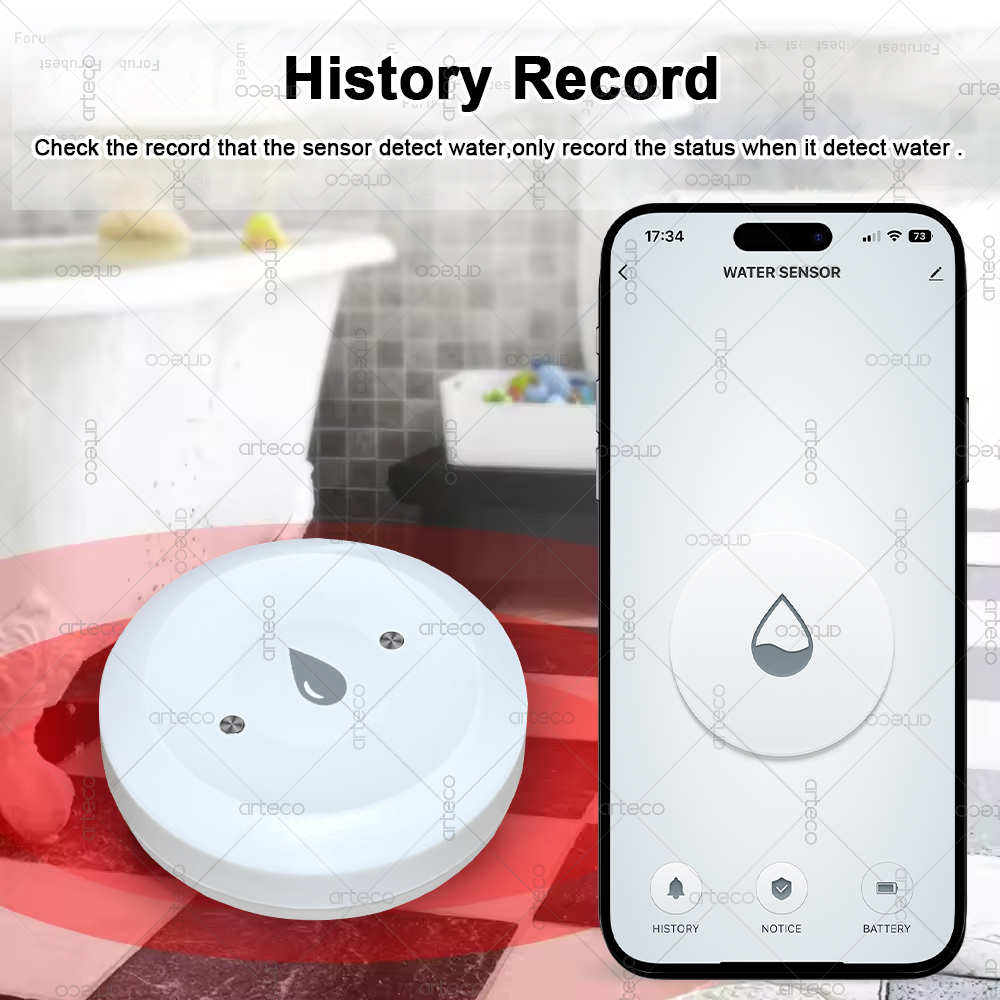 Tuya-Sensor de agua inteligent - Smart Home Setup reseña y precio