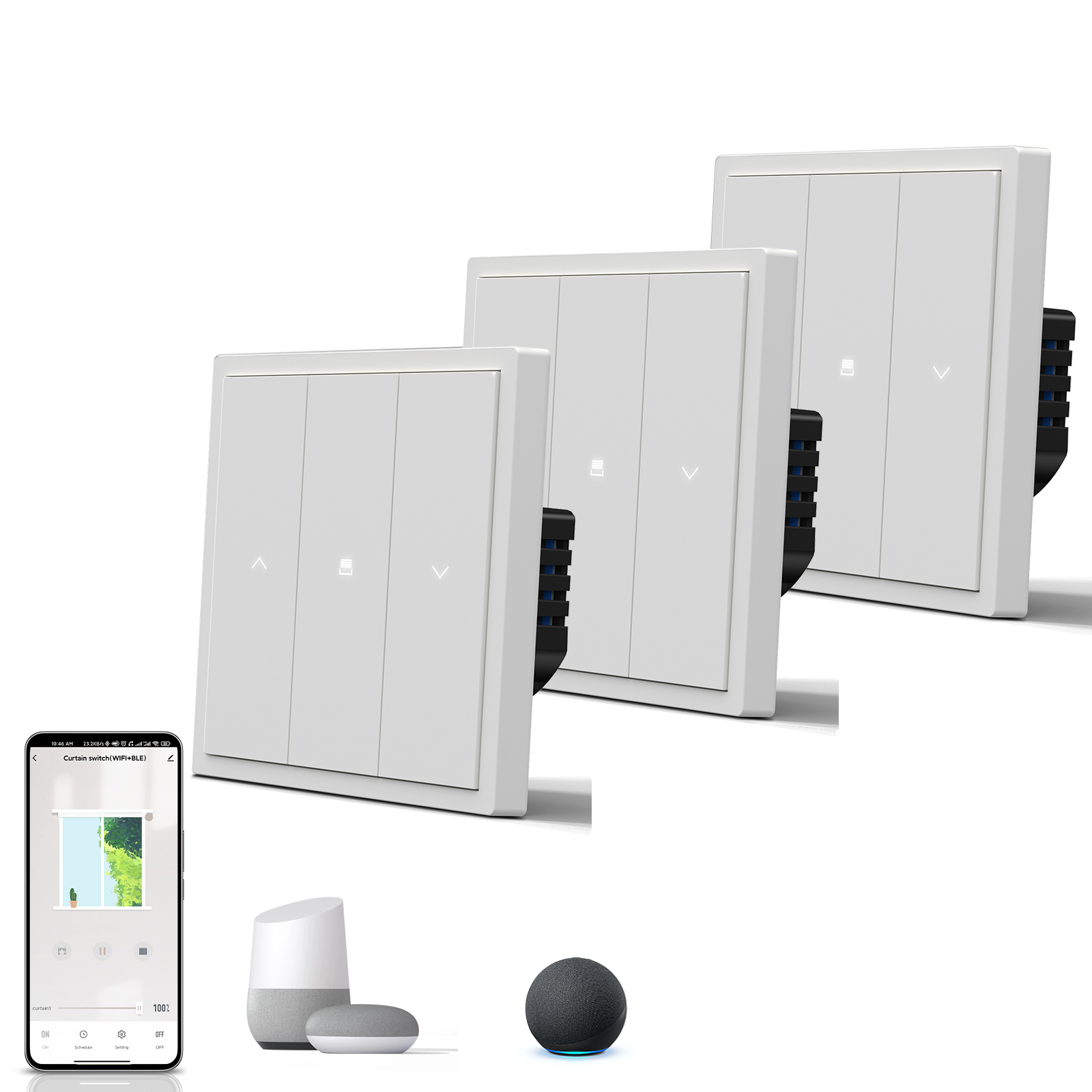 Interruptores de Persiana Zigb - Smart Home Yellow reseña y precio