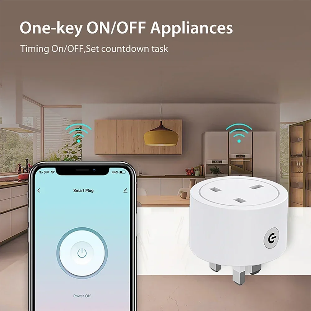 Enchufe Inteligente Zigbee de  - Smart Home Monitoring reseña y precio