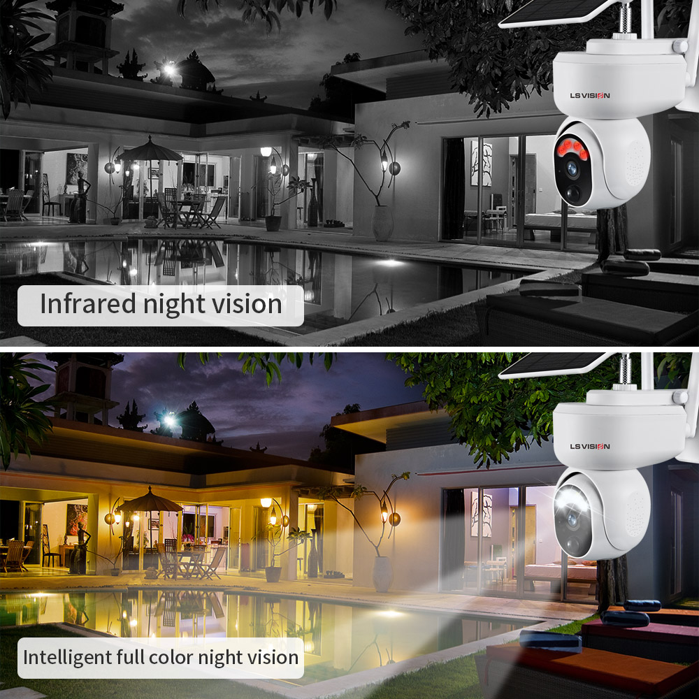 LSVISION-cámara Solar de segur - Smart Outdoor Plug reseña y precio