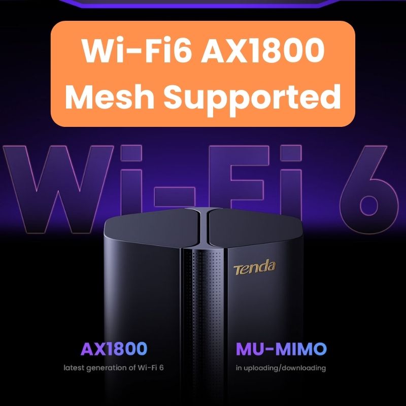 Router Wi-Fi 6 Tenda 5G con SI - Smart Home Router reseña y precio