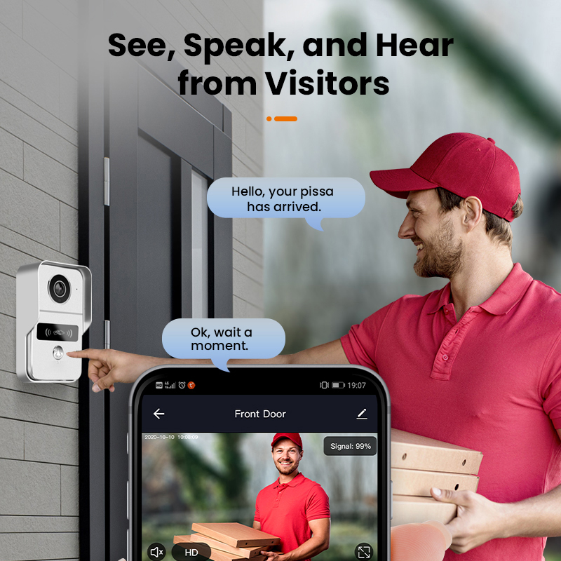 Tuya Smart 1080P timbre cámara - Smart Home Battery Camera reseña y precio