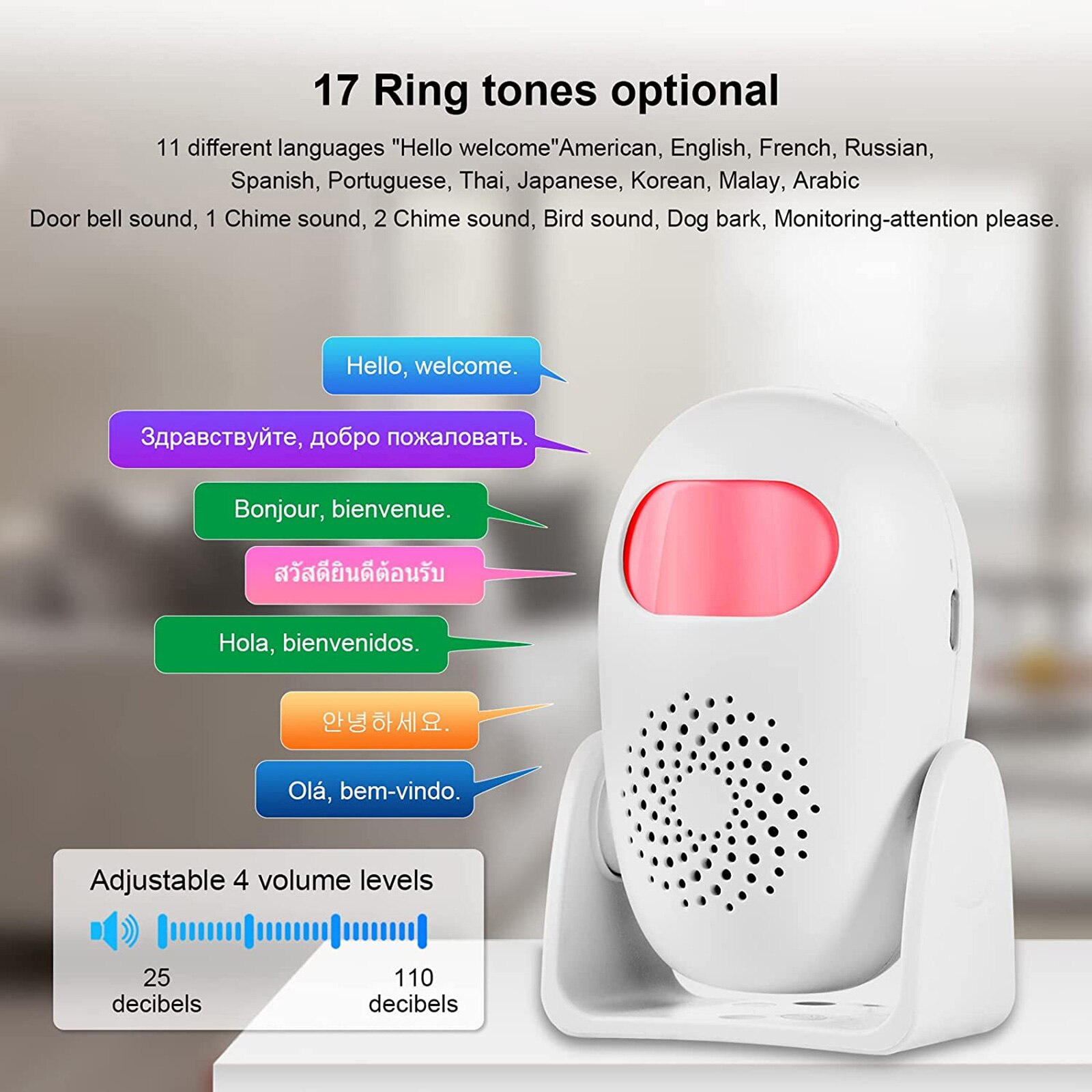 KERUI M120 Detector de movimie - Wireless Door Sensor reseña y precio