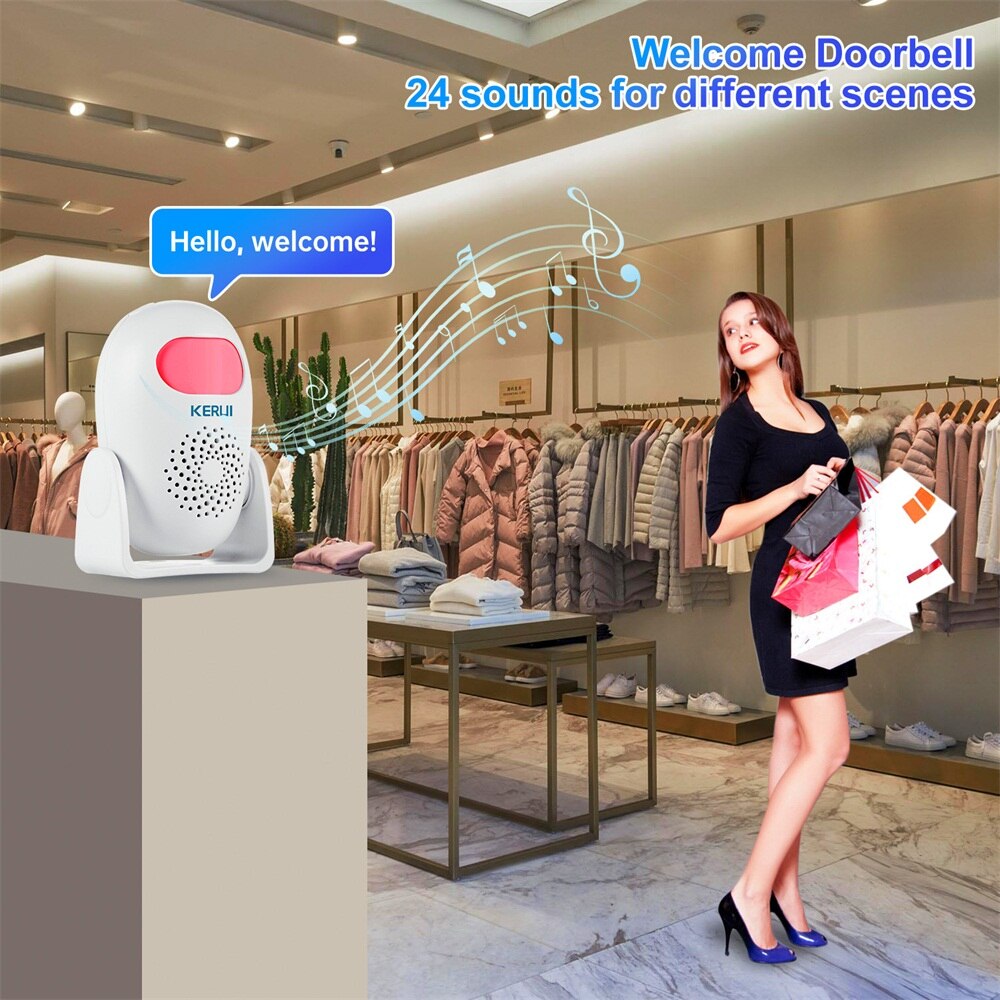 KERUI M120 Detector de movimie - Wireless Door Sensor reseña y precio
