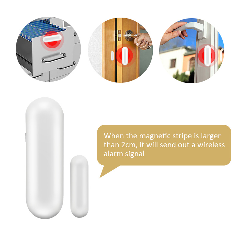 Sistema de Alarma Inalámbrico  - Wireless Door Sensor reseña y precio
