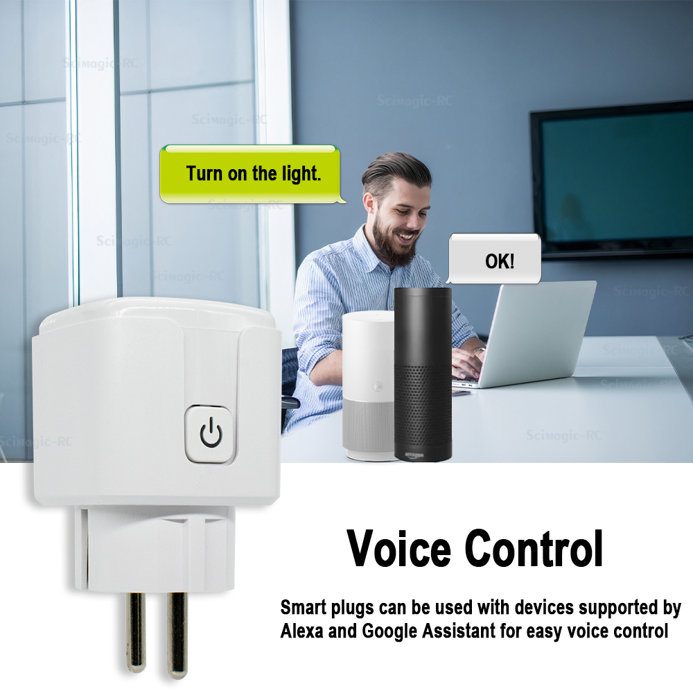 Enchufe inteligente Tuya WiFi, - Smart Home Monitoring reseña y precio