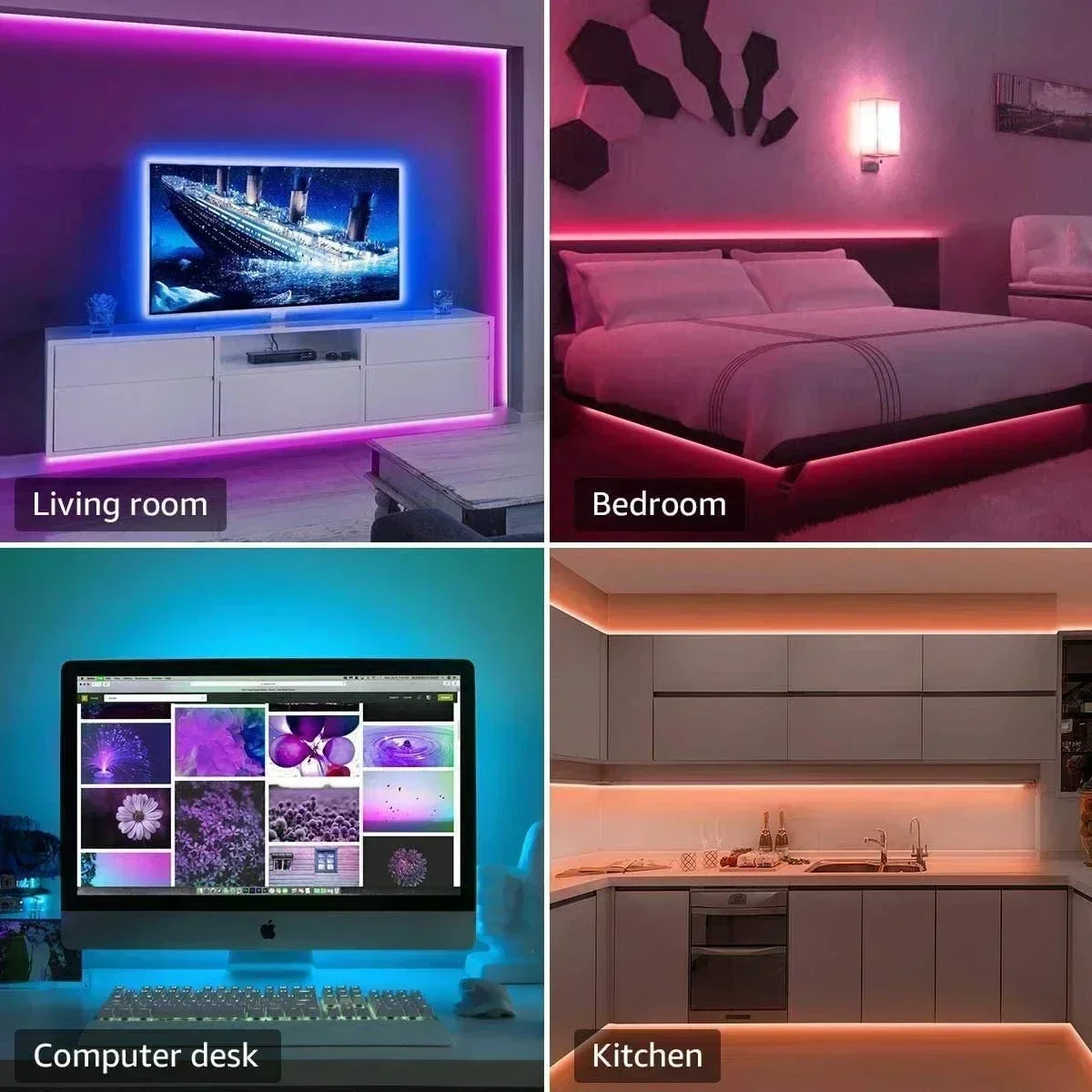 Tira de luces LED RGB intelige - Smart Home Setup reseña y precio
