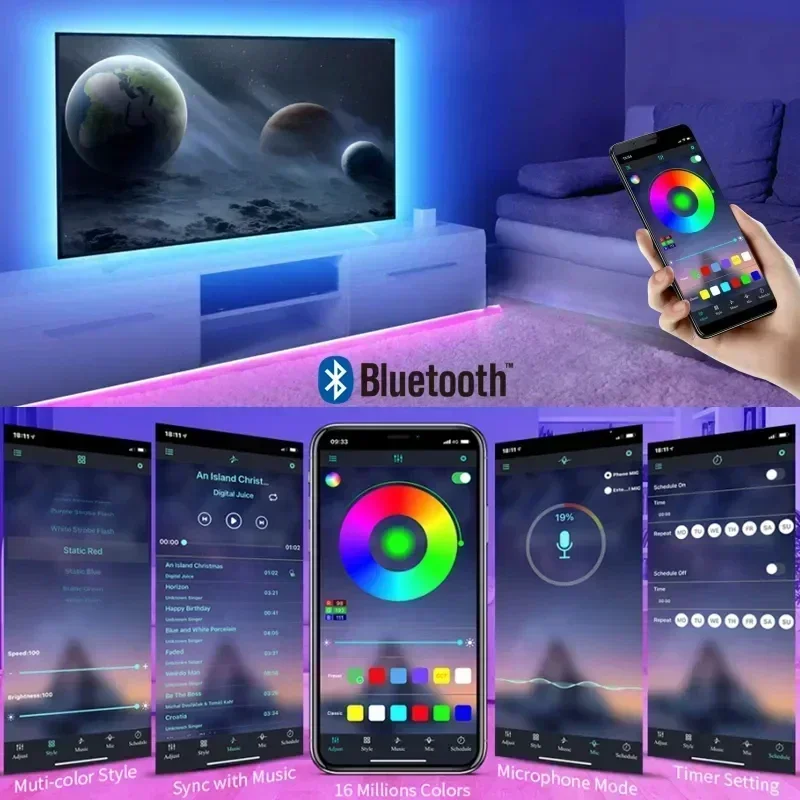 Tira de luces LED RGB intelige - Smart Home Setup reseña y precio
