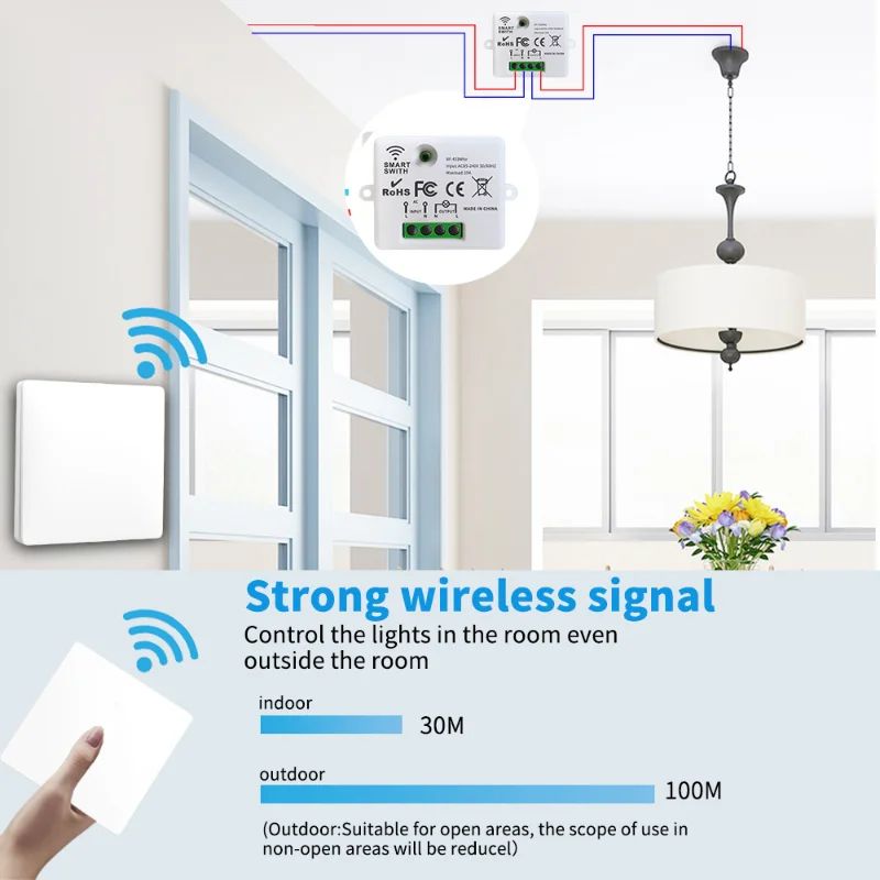 Interruptor de Luz Inalámbrico - Smart Ir Remote Controller reseña y precio